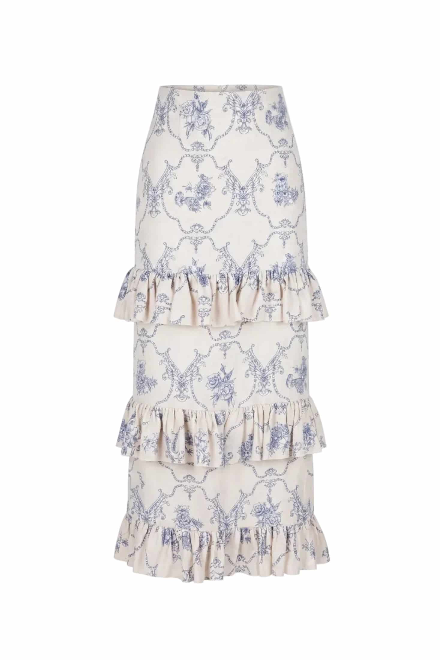 Olas de Jazmín Ankle Skirt - miniatura 1