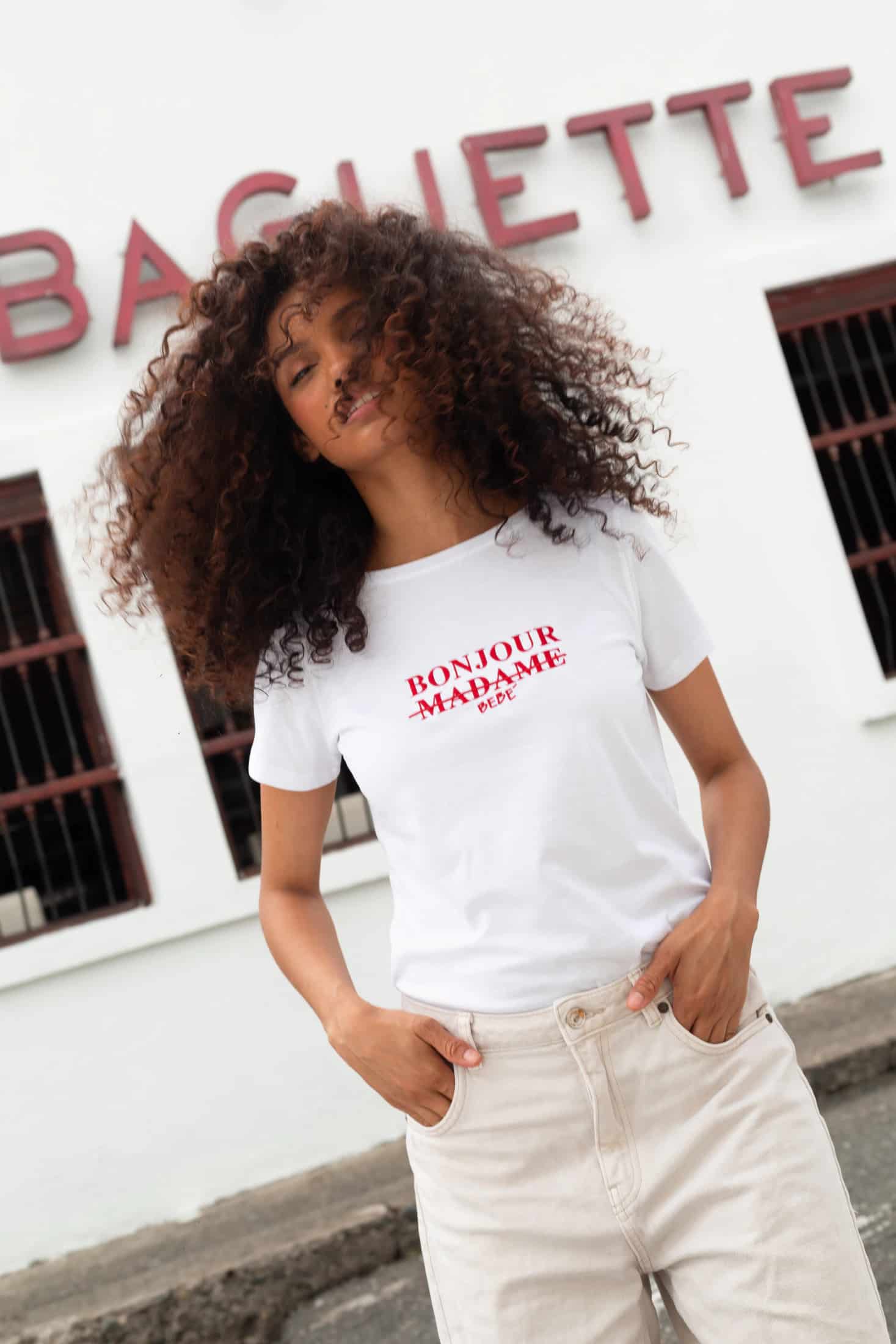 Bonjour Bebé Embroidered Basic Tee - miniatura 3