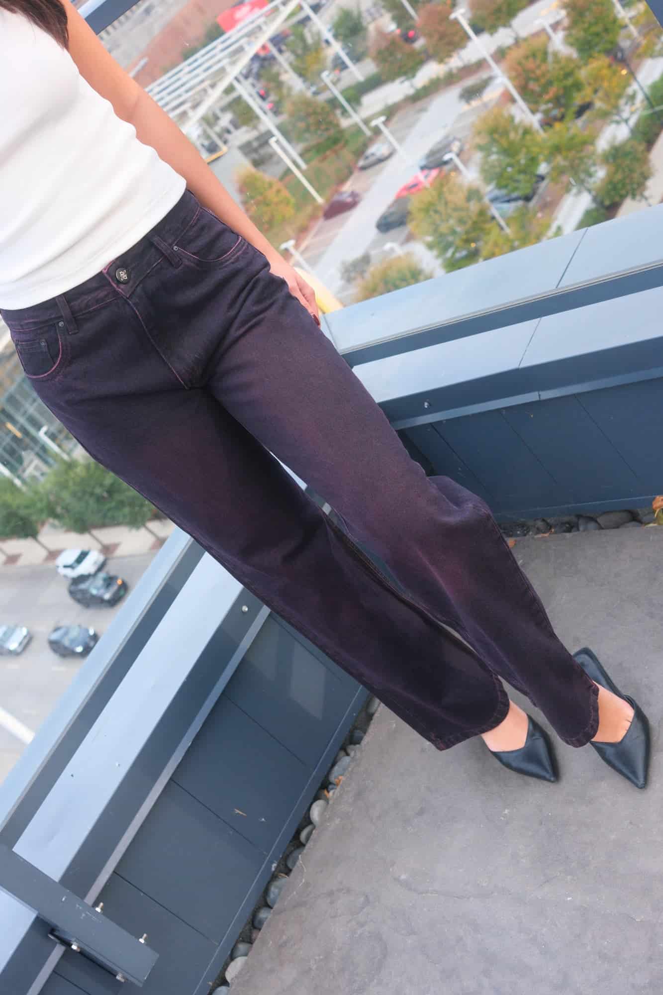 Burgundy Jeans - miniatura 1