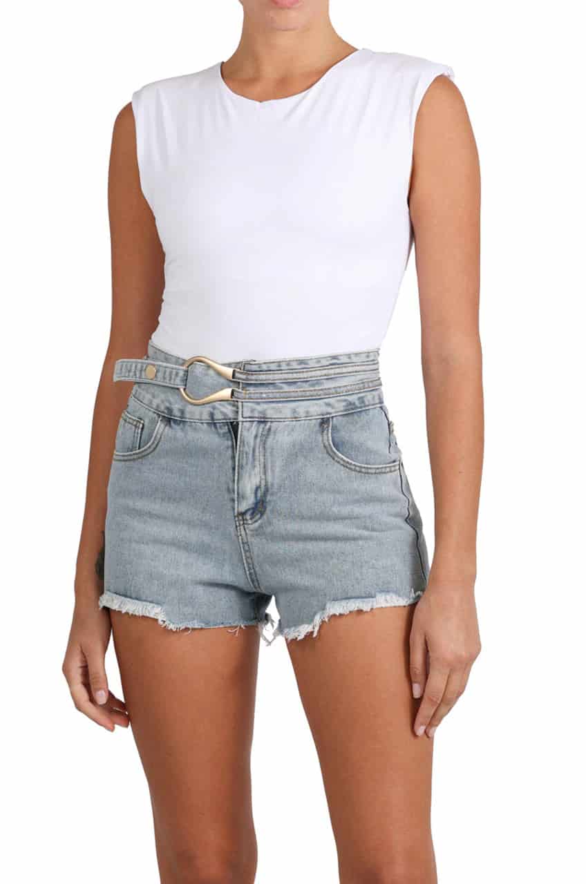 PADDED BODYSUIT WHITE - miniatura 2