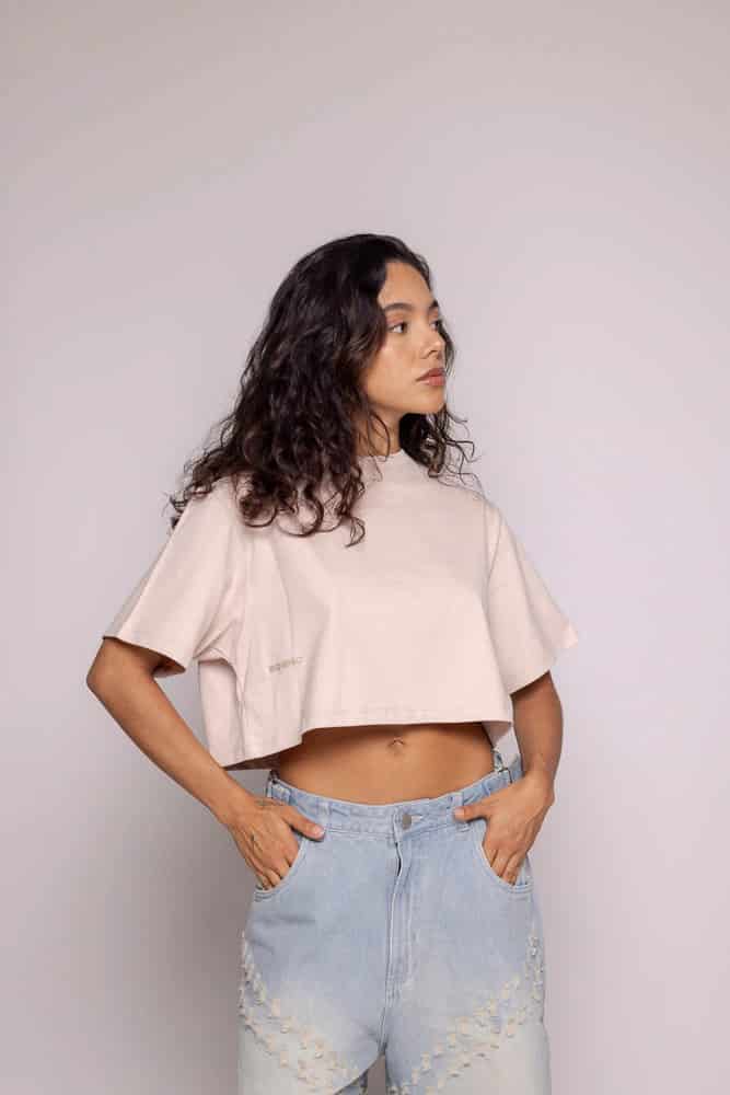 CropTop Basic Motion-Blanco - miniatura 3