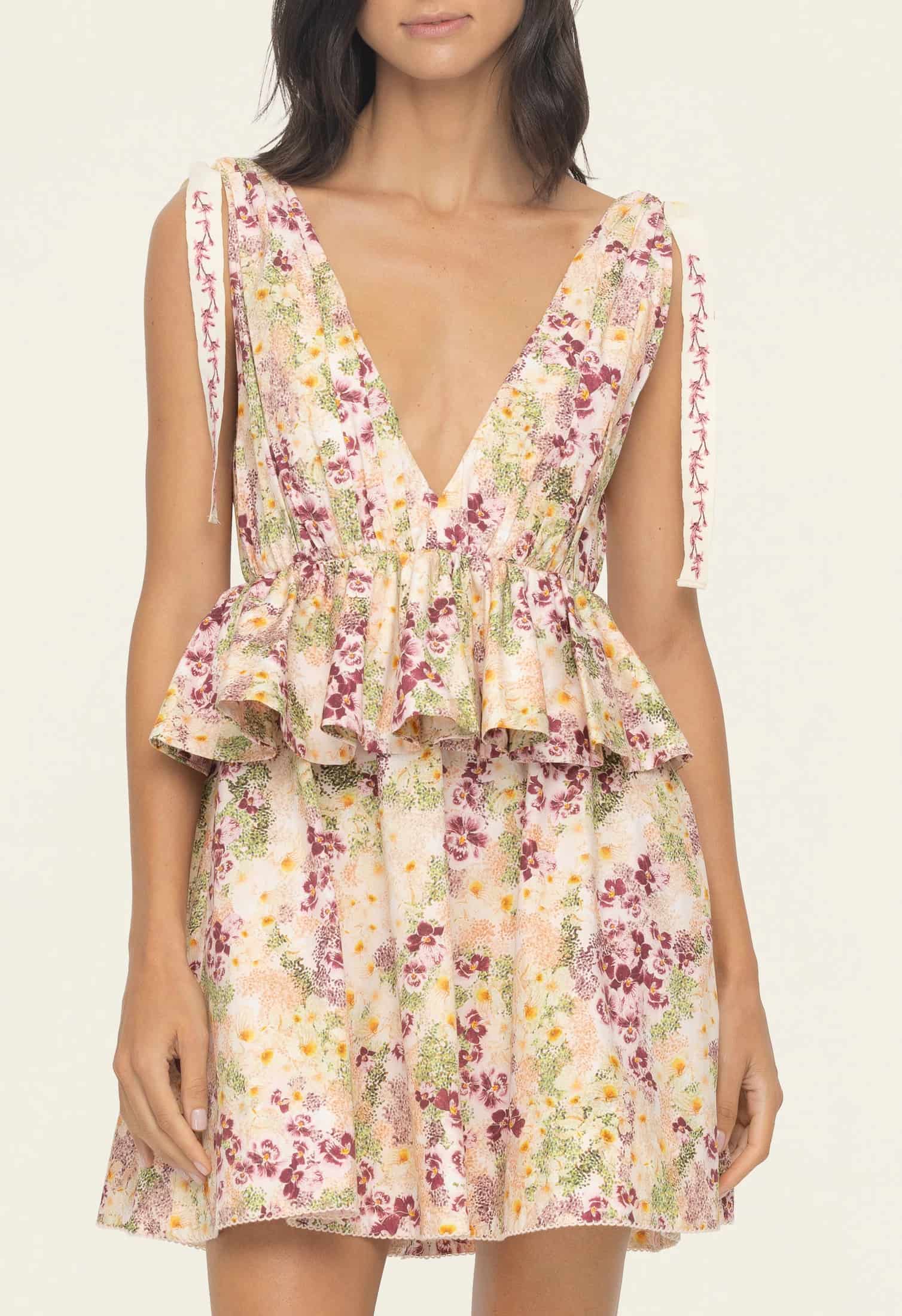 Infinito Florecer Mini Dress - miniatura 5