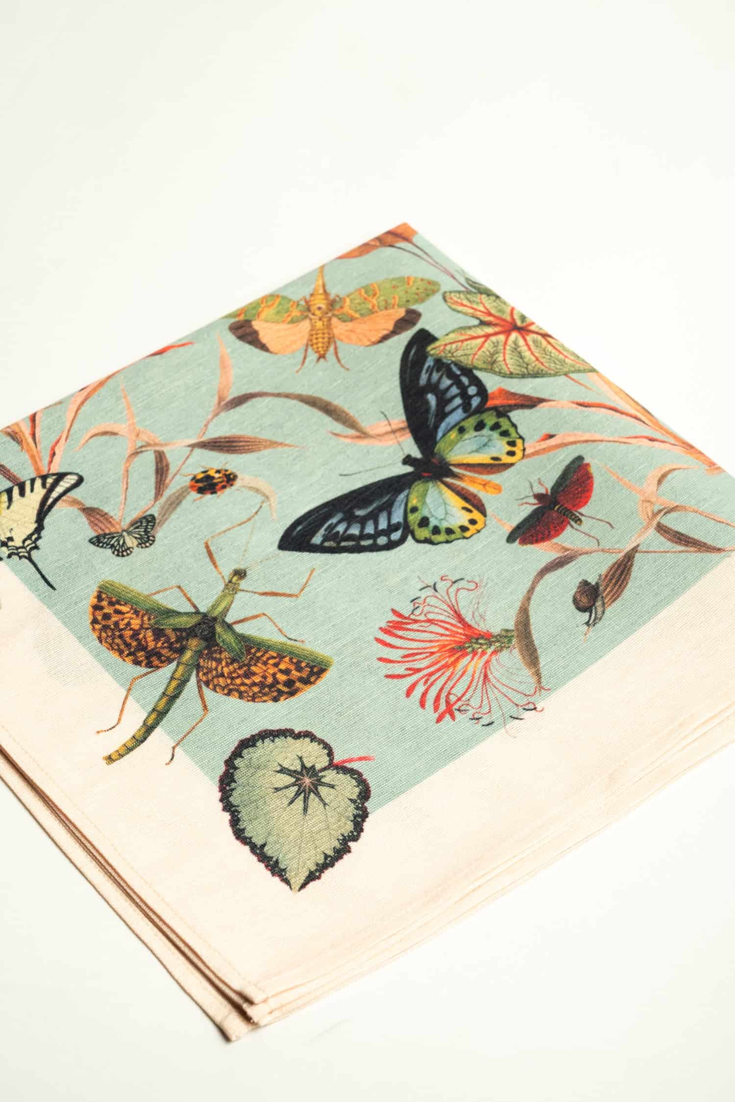 Servilletas - Butterfly Aqua 2 - miniatura 2