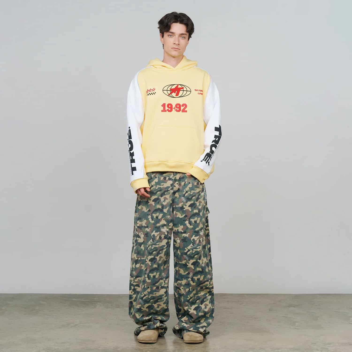 Fast Track Hoodie - Butter Yellow - miniatura 7