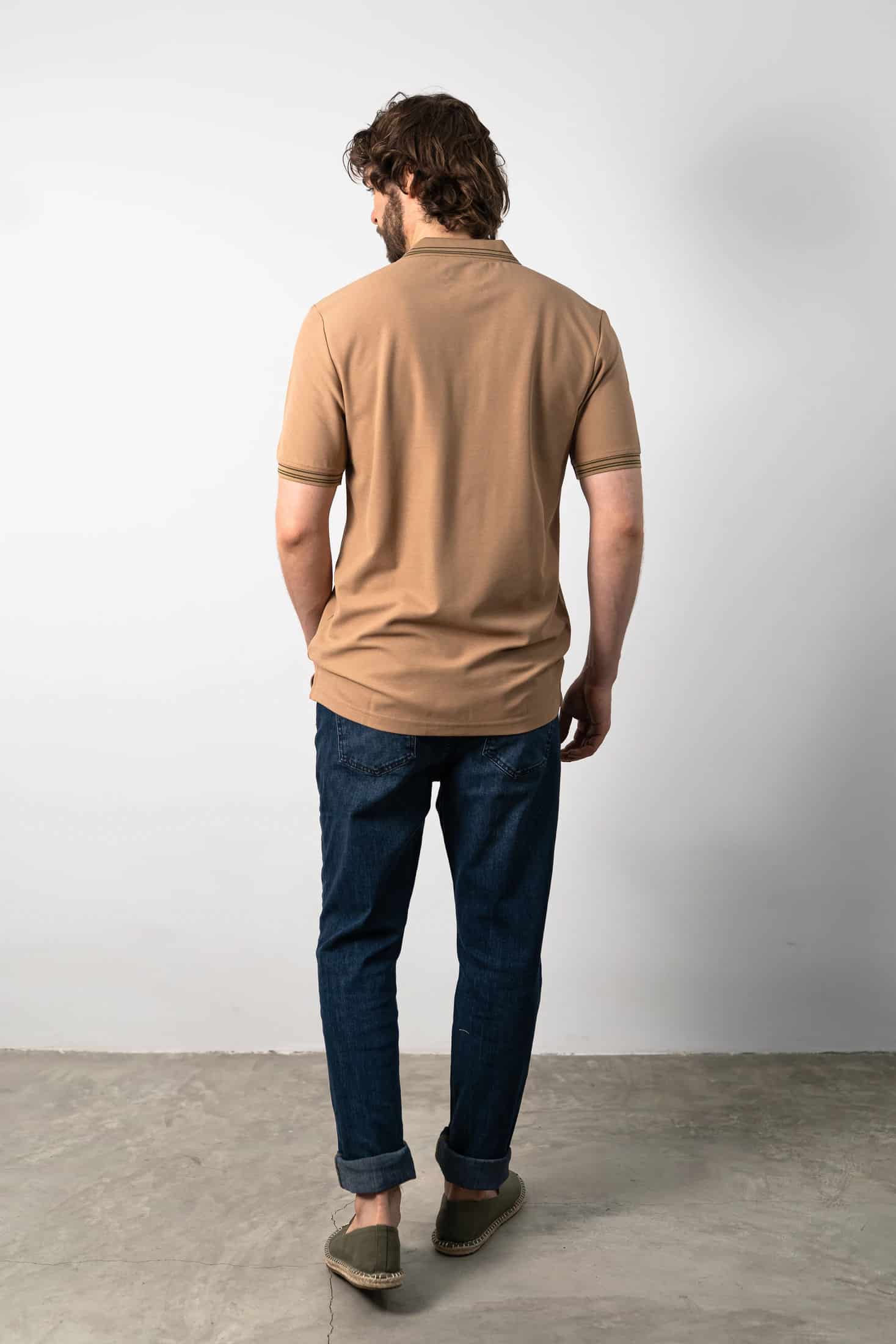 Polo Básica Khaki - miniatura 4