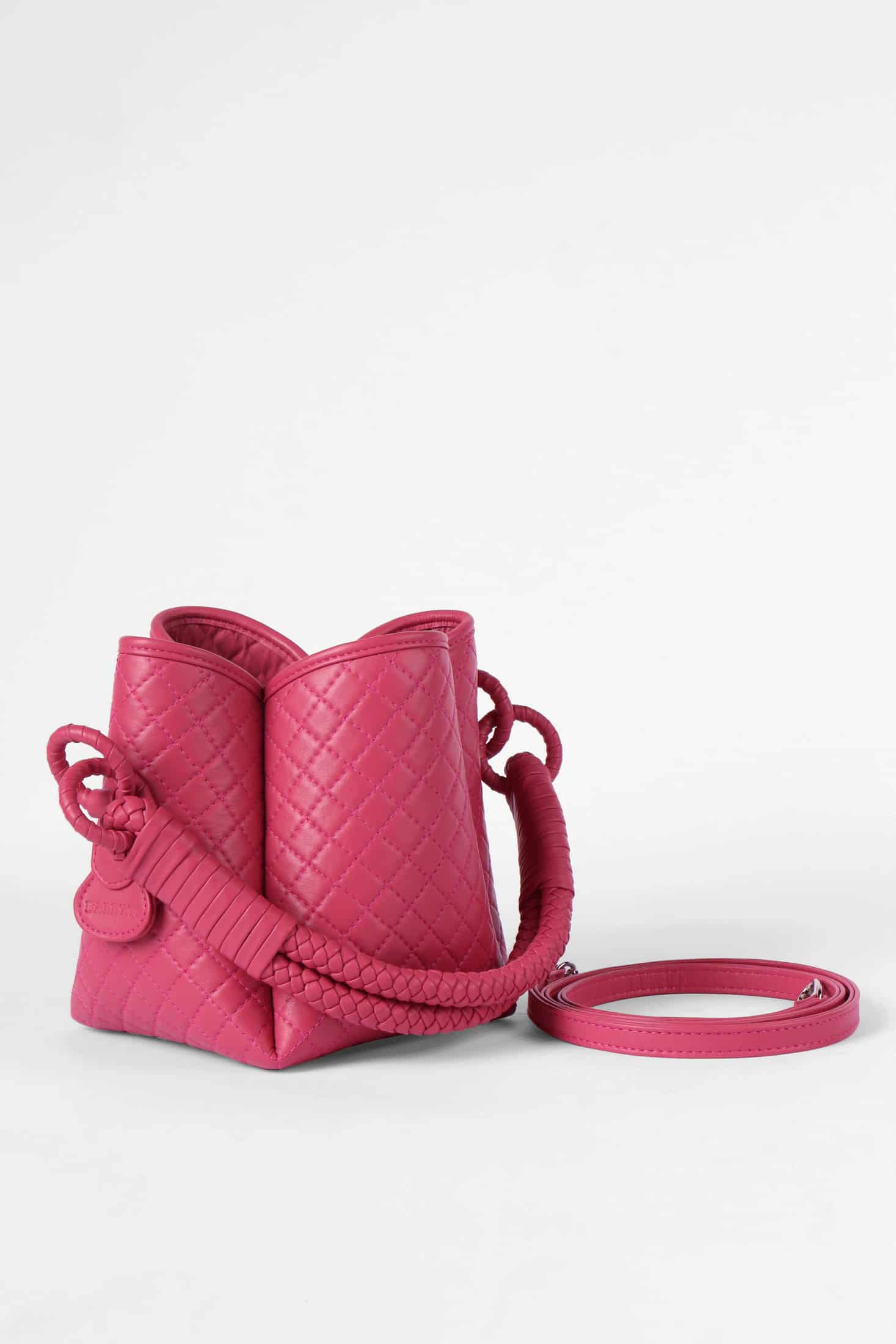 Tulip Mini Bucket Bag, Pink. - miniatura 4