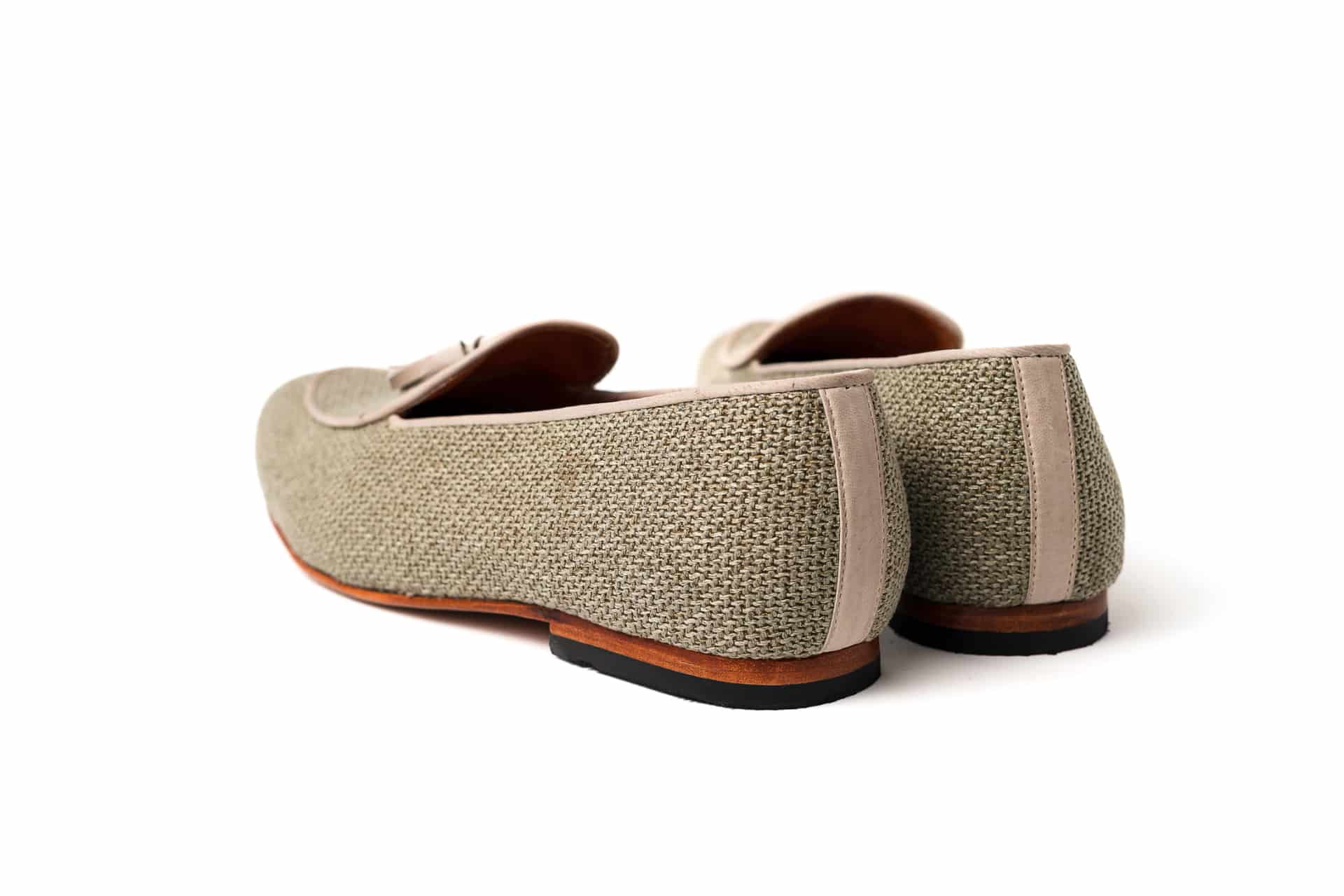 Loafers Rafia Verde Menta - miniatura 3