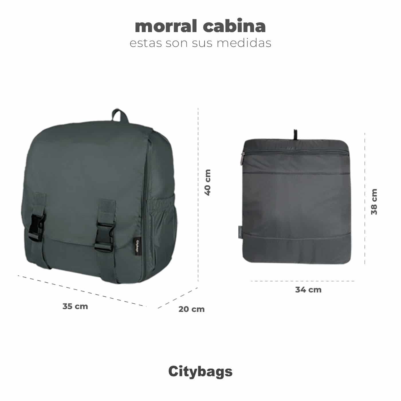 Morral Cabina Tapa Ultra Estampado Cayena Citybags - miniatura 9