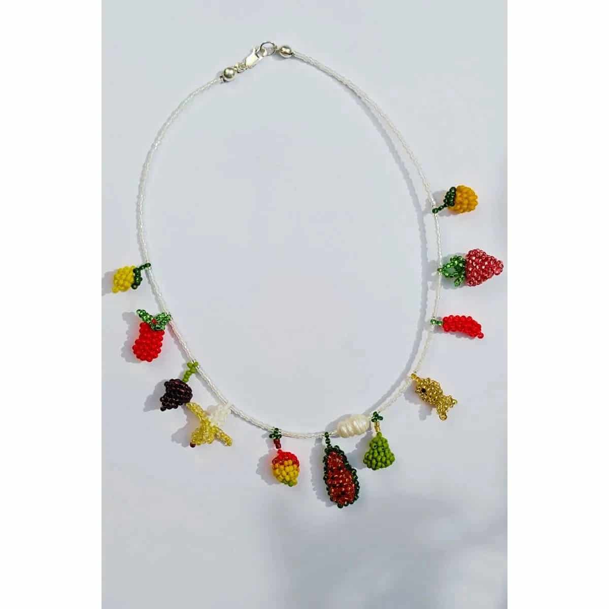 11 FRUIT SPECIAL PAPAYA NECKLACE - miniatura 2