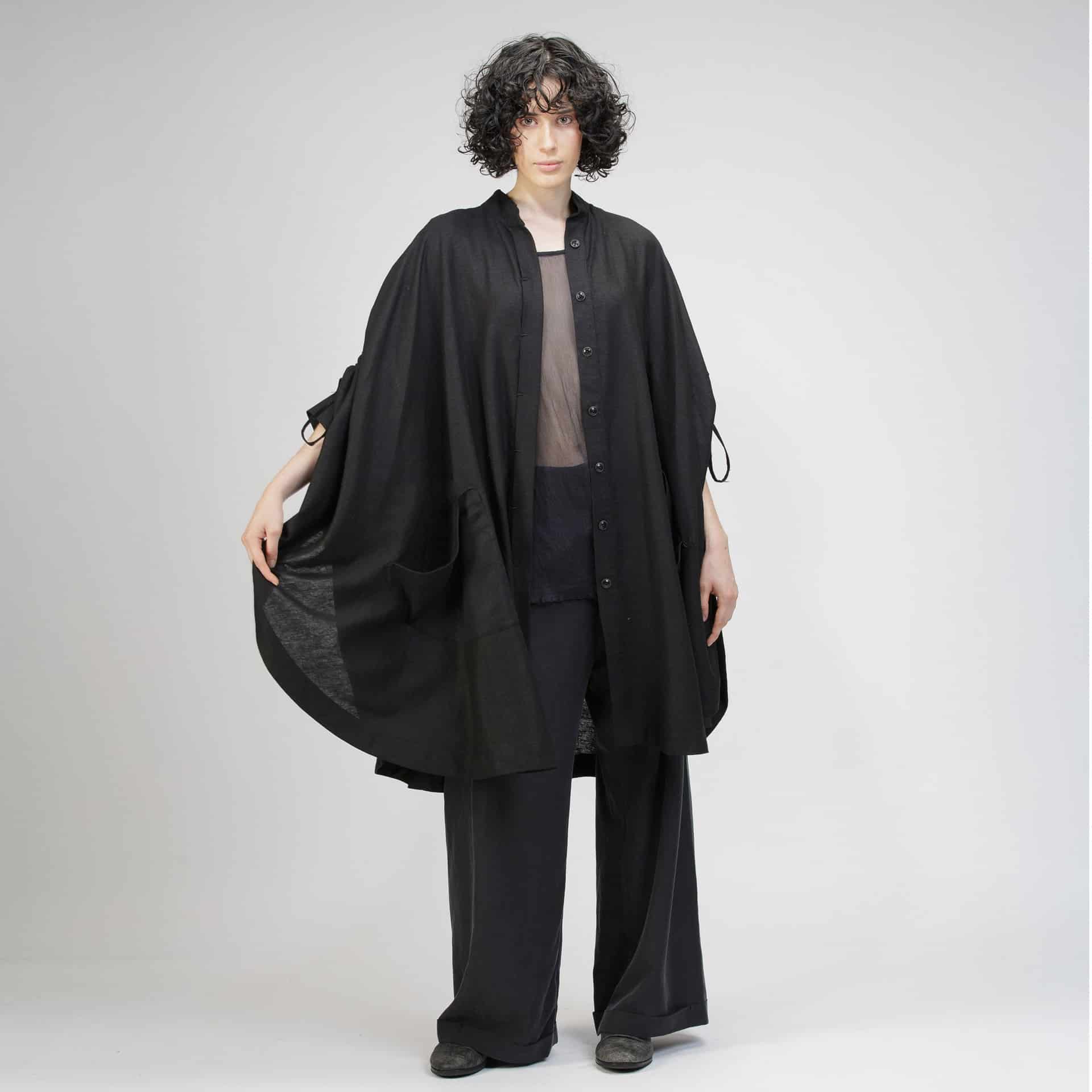Camisa Circular - Negro - miniatura 1