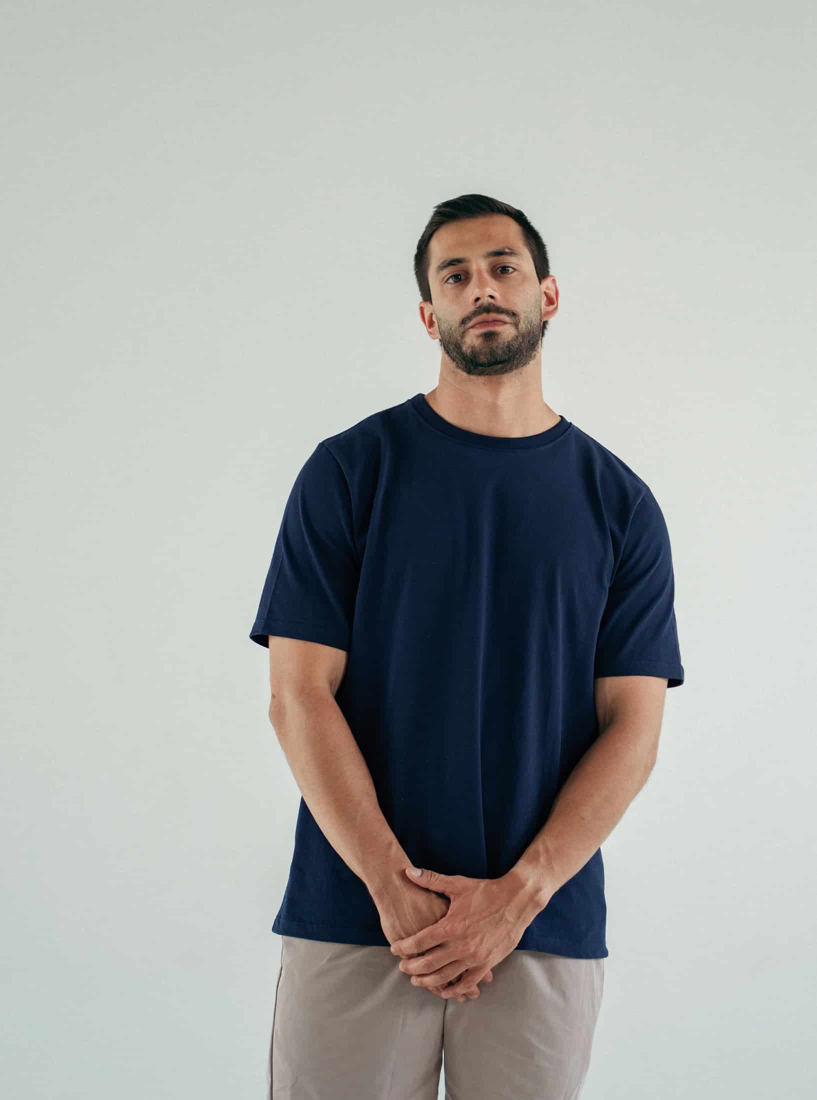 Camiseta Hombre Regular Fit - Navy - miniatura 3