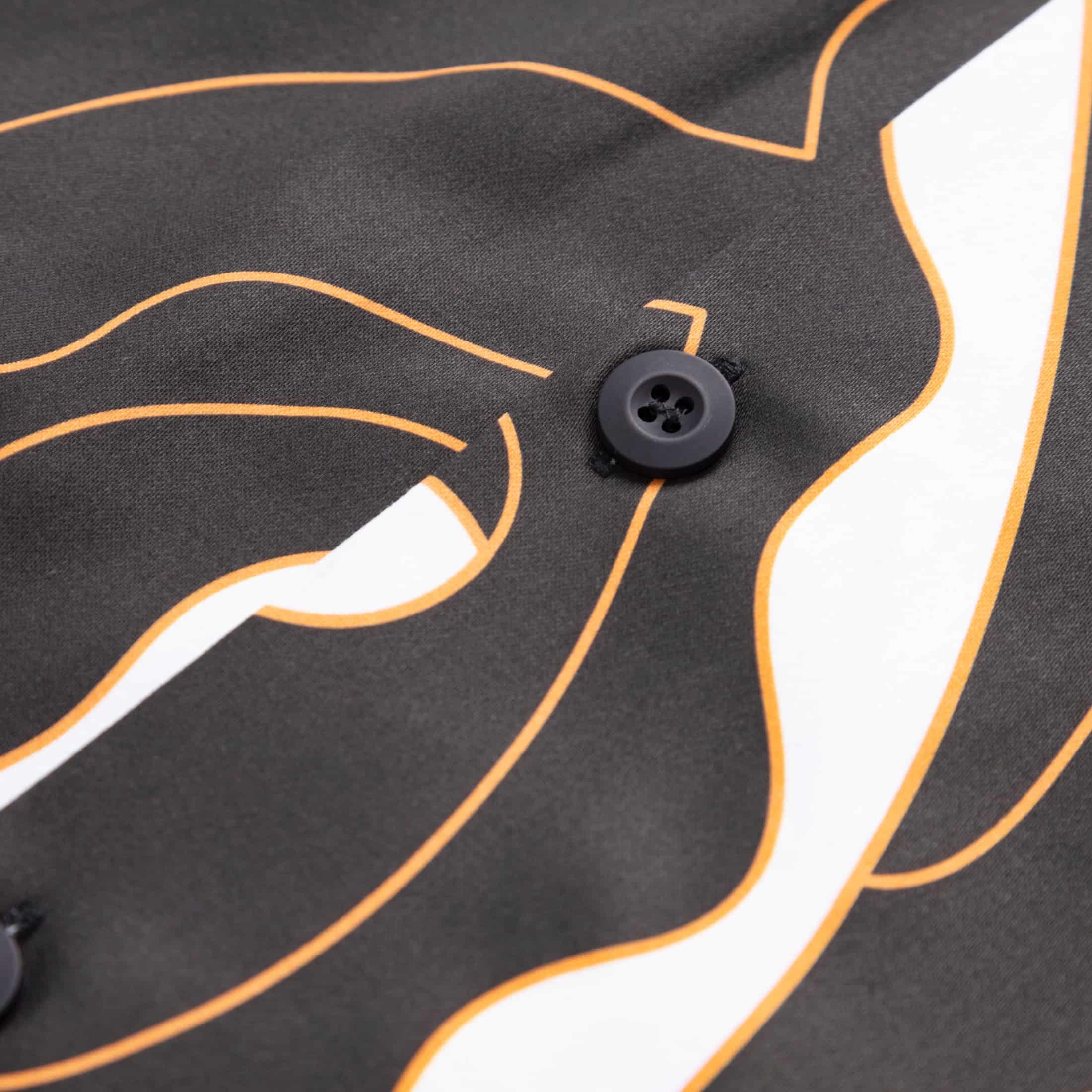 CAMISA EFECTO SNAKES NEGRA - miniatura 3
