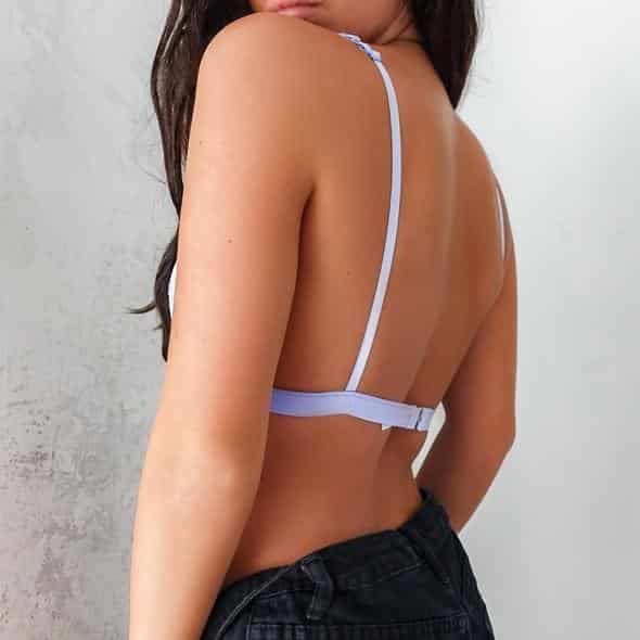 Lace Triangle Bralette - miniatura 3