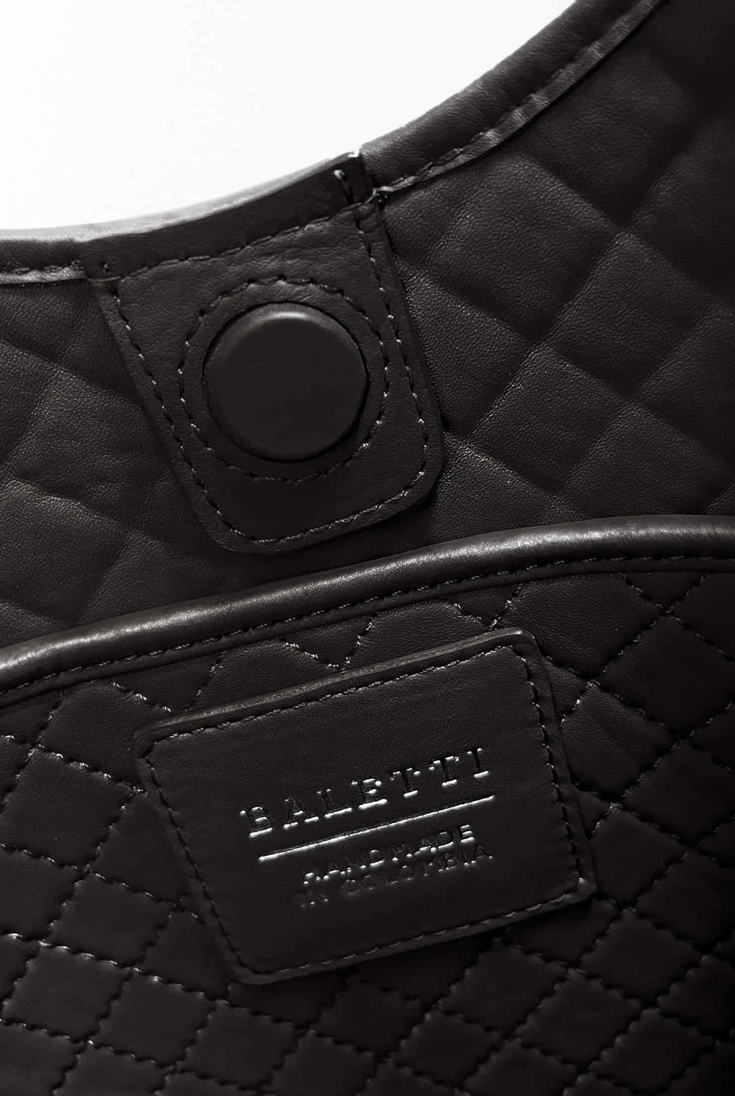 Saddle Shoulder Bag, Black - miniatura 7