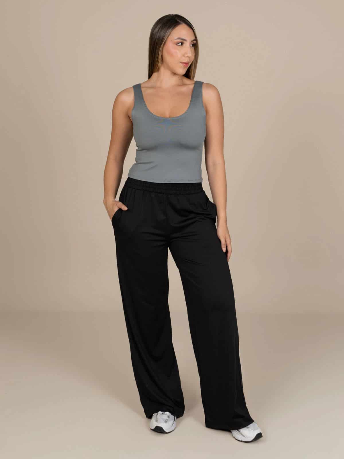 Blusa shape gris - miniatura 2