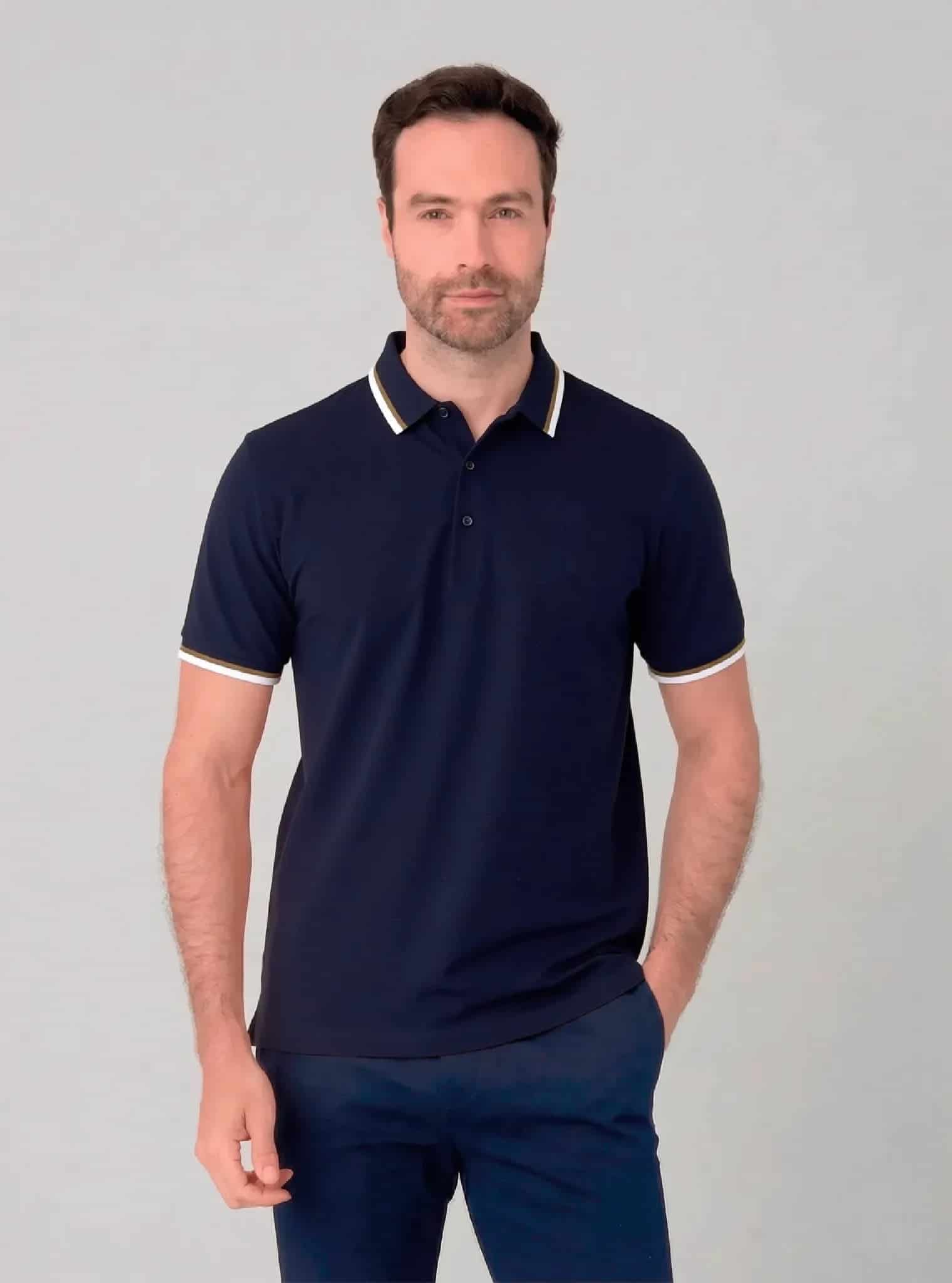 Camiseta polo para hombre Jon Sonen 020325002 - miniatura 8