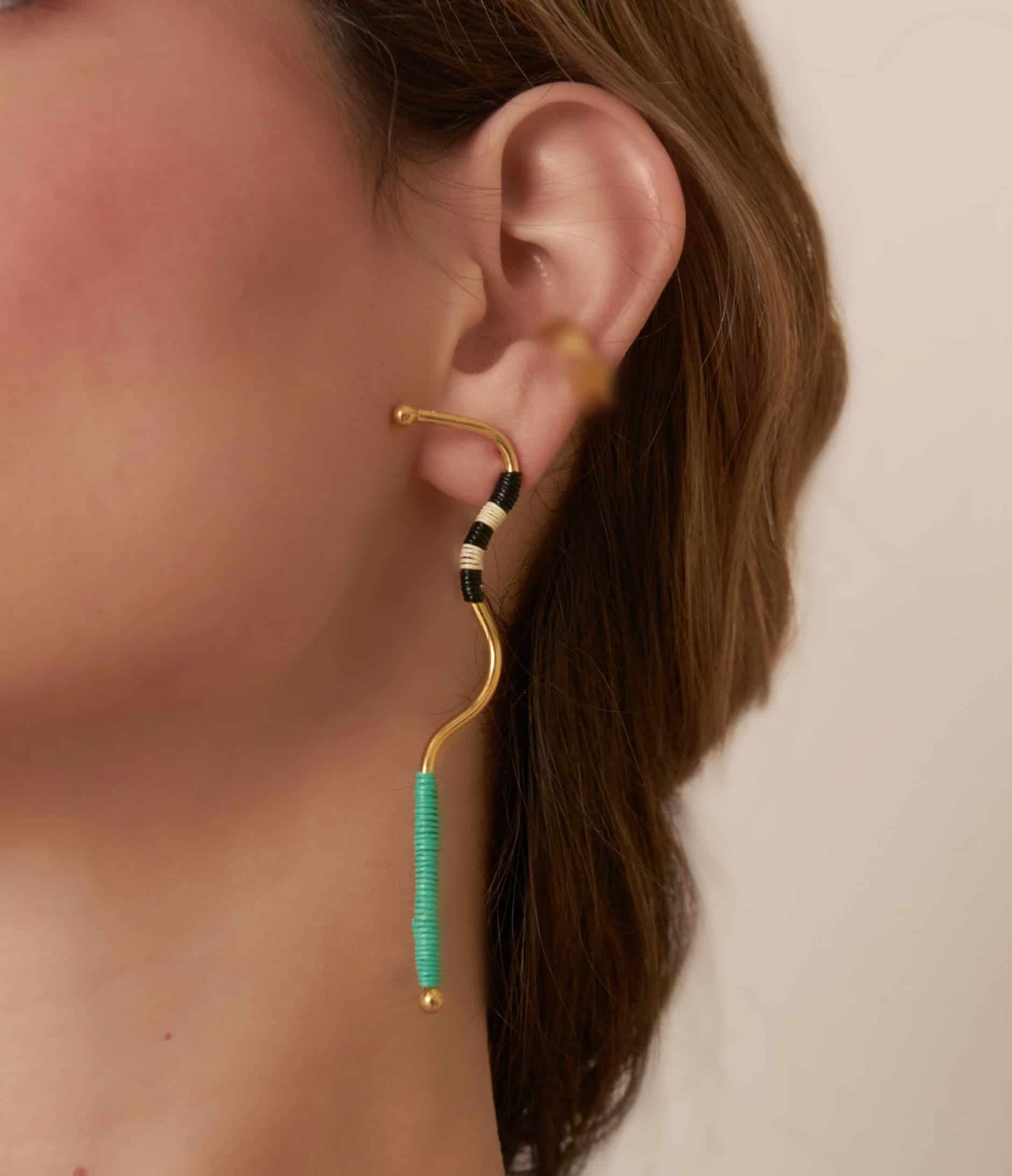 Malik Drop Earrings - miniatura 1
