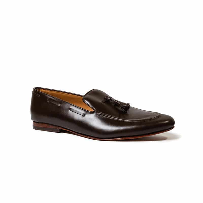 Loafers Cuero Cafe - miniatura 1