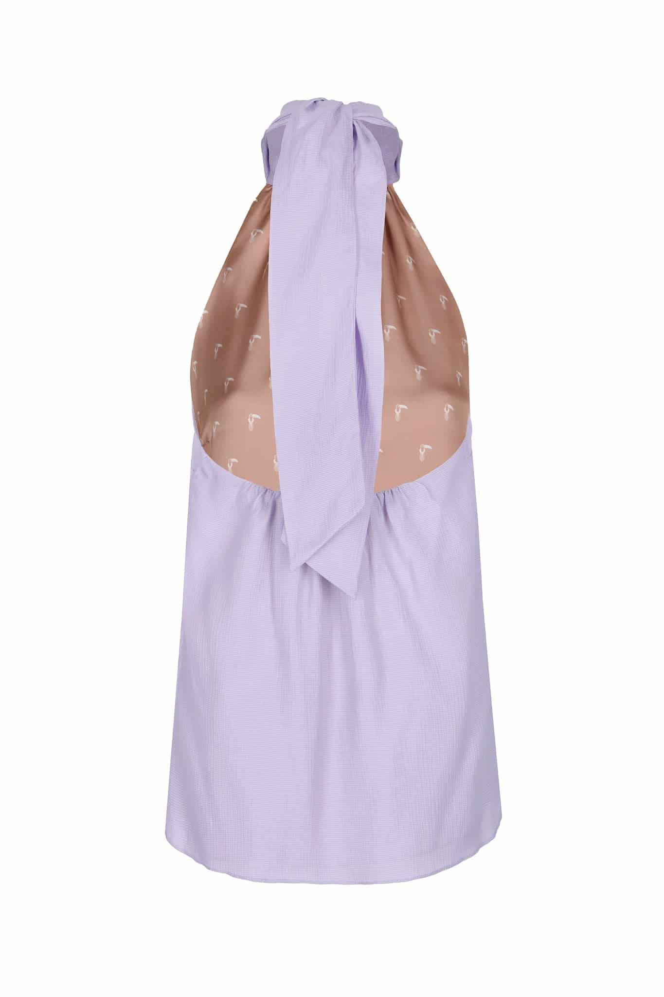Magdalena Martellato Silk Blouse / Lila - miniatura 2