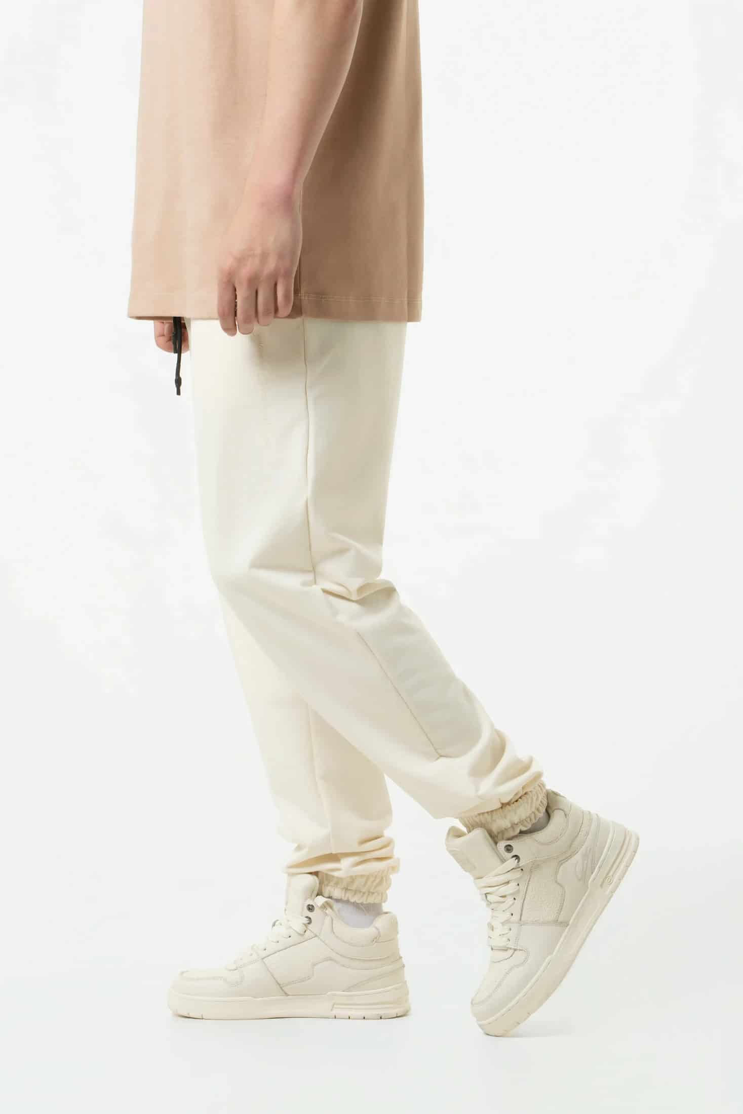 PANTALON JOGG COLOR IVORY - miniatura 3
