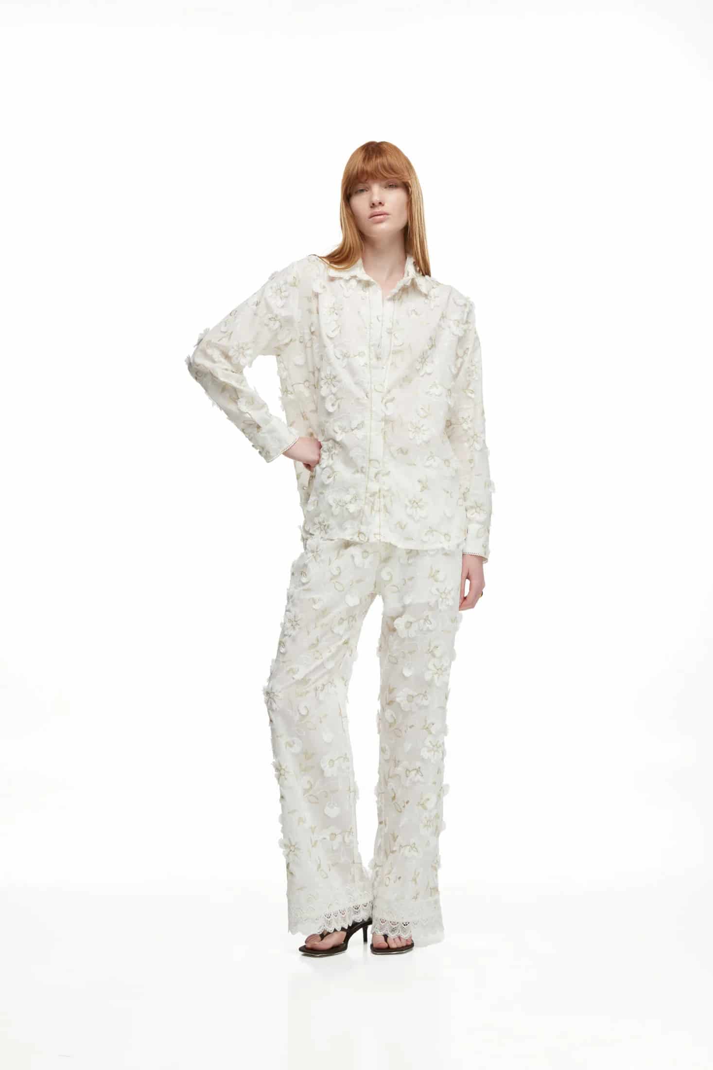 CELIA PANTS WHITE - miniatura 8