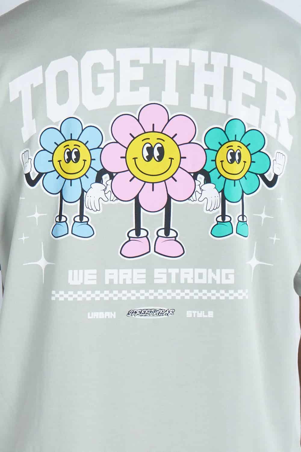 Camiseta oversize estampado Together Gris V | DROP 03 | - miniatura 10