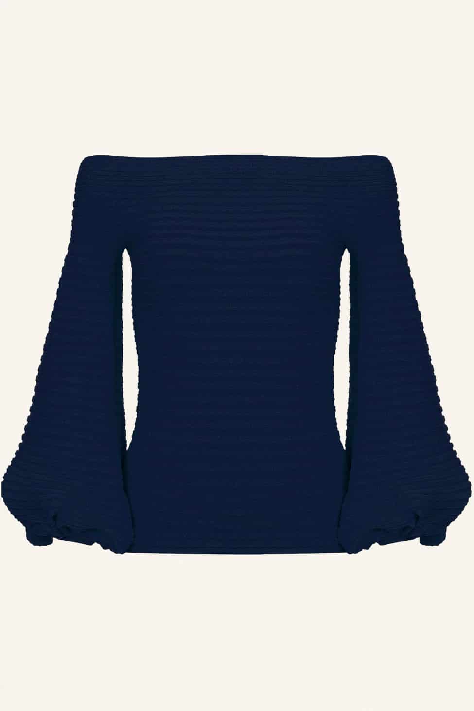 Conde Ribbed Blouse - miniatura 24