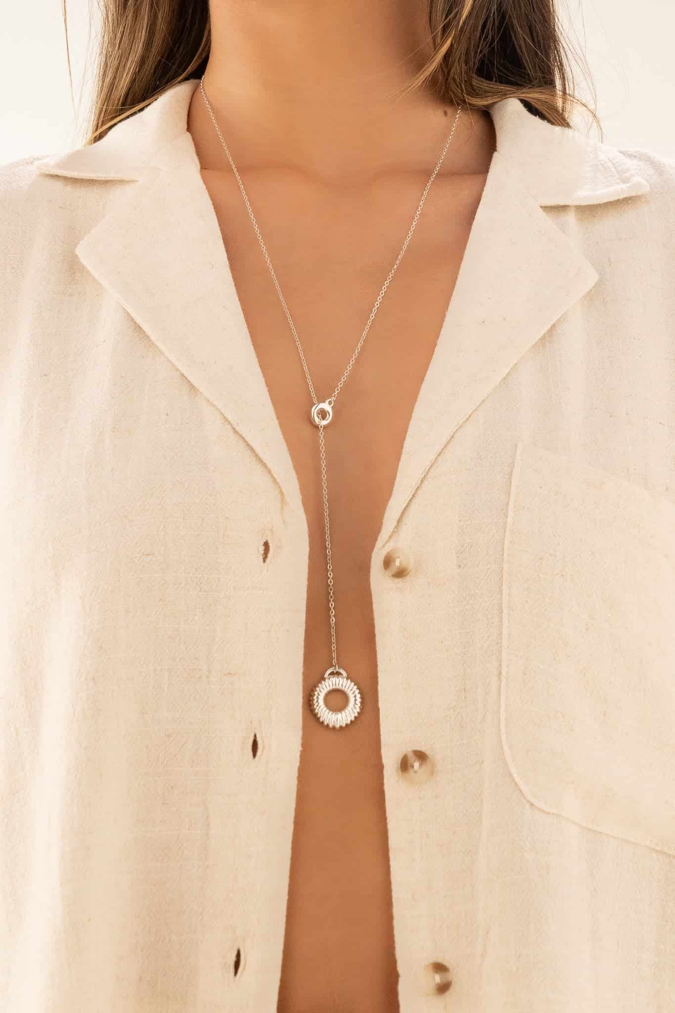 Set Collar + Aretes Donas - miniatura 2
