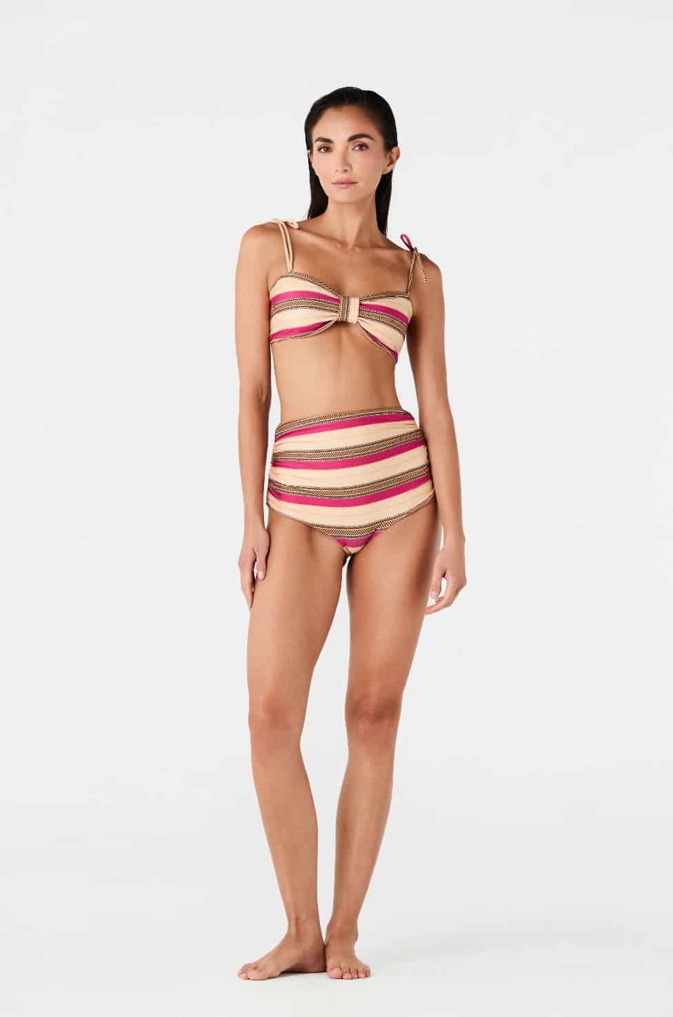San Miguel Top / Ethnic Pink Stripes - miniatura 2
