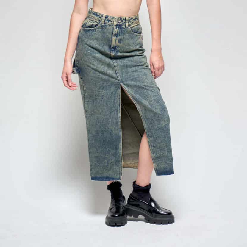 LAYLA DENIM SKIRT - miniatura 19
