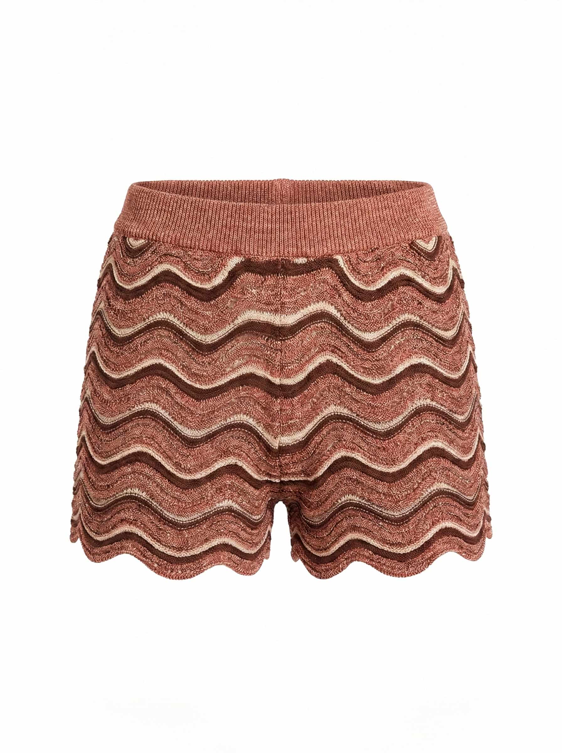 GAEL SHORT ROSEWOOD PINK BROWN - miniatura 1