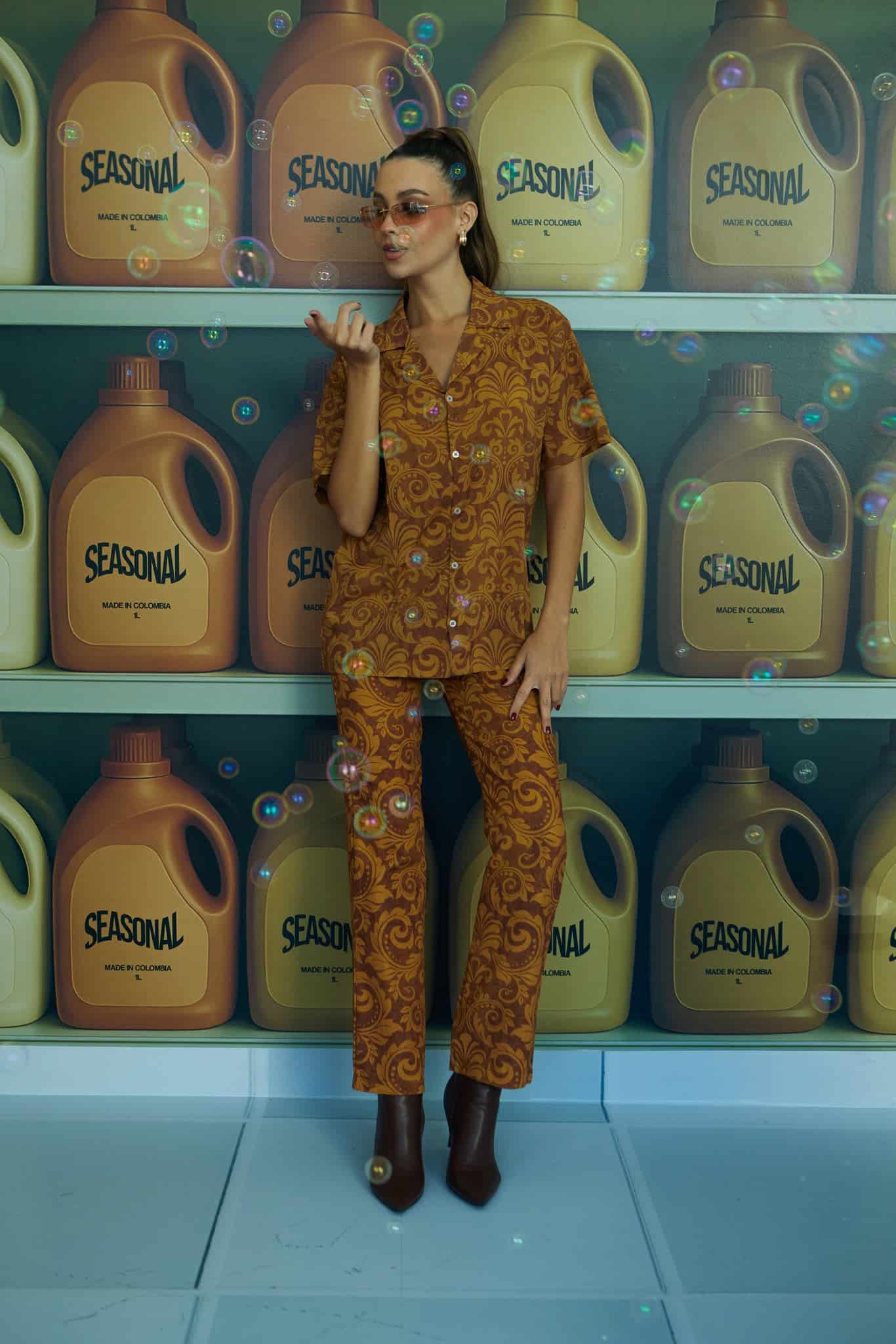 Camp Shirt in Golden Spice - miniatura 2