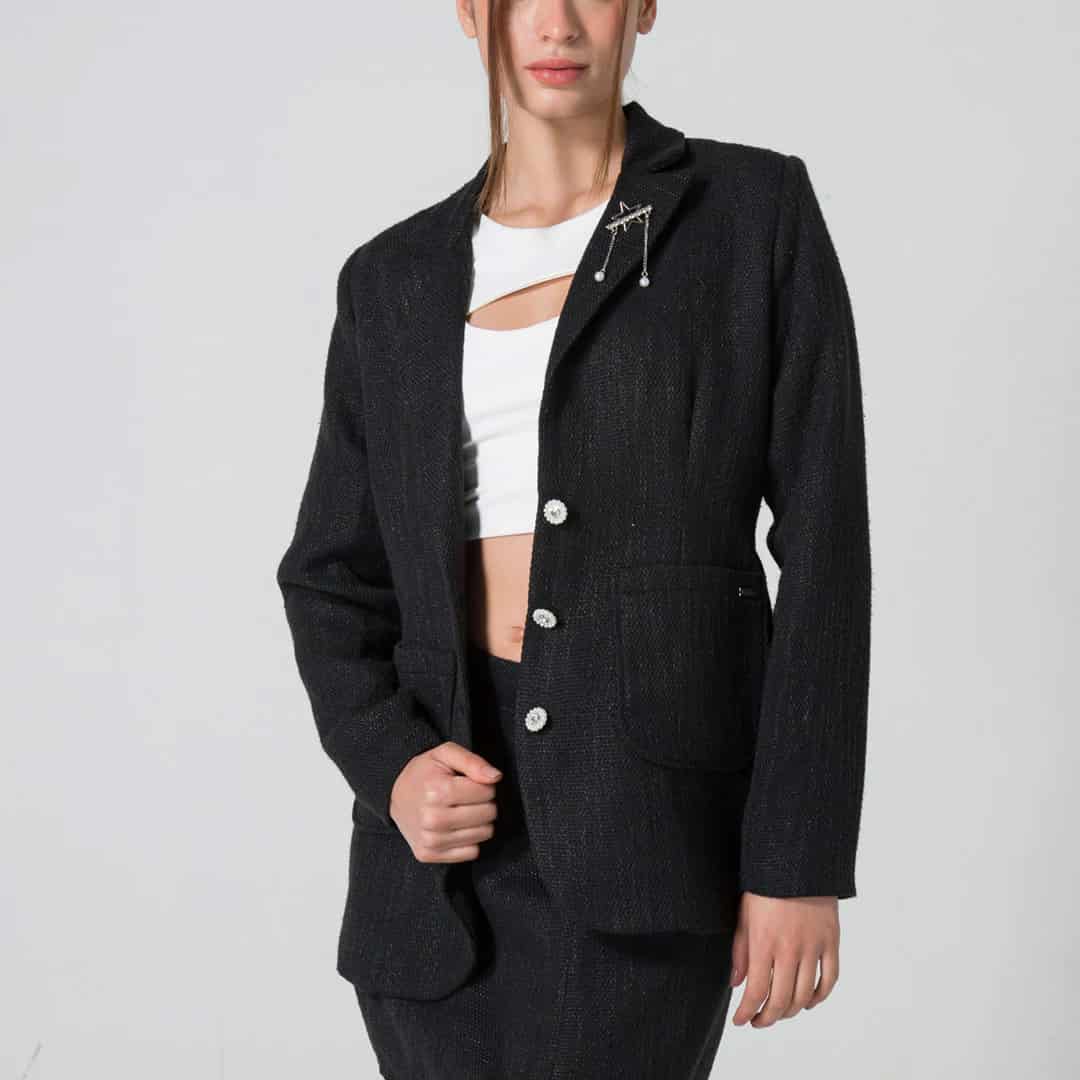 Blazer Regular Cuello Solapa Kiss - miniatura 17