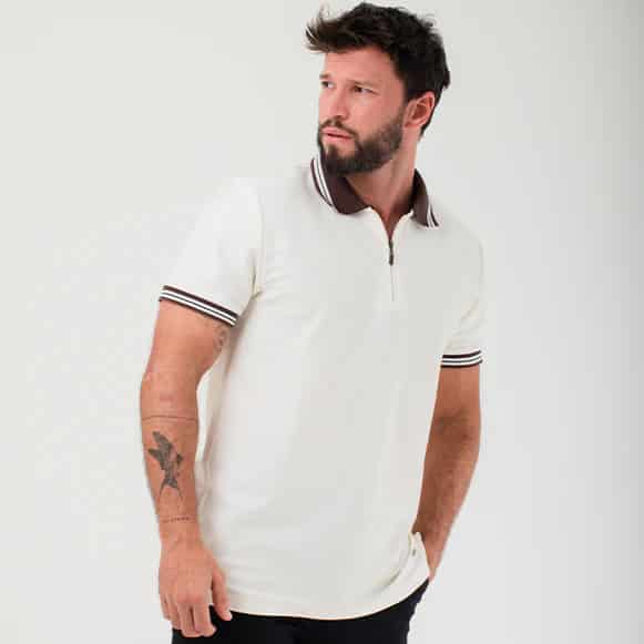 SUETER TIPO POLO MODA HOMBRE - miniatura 32