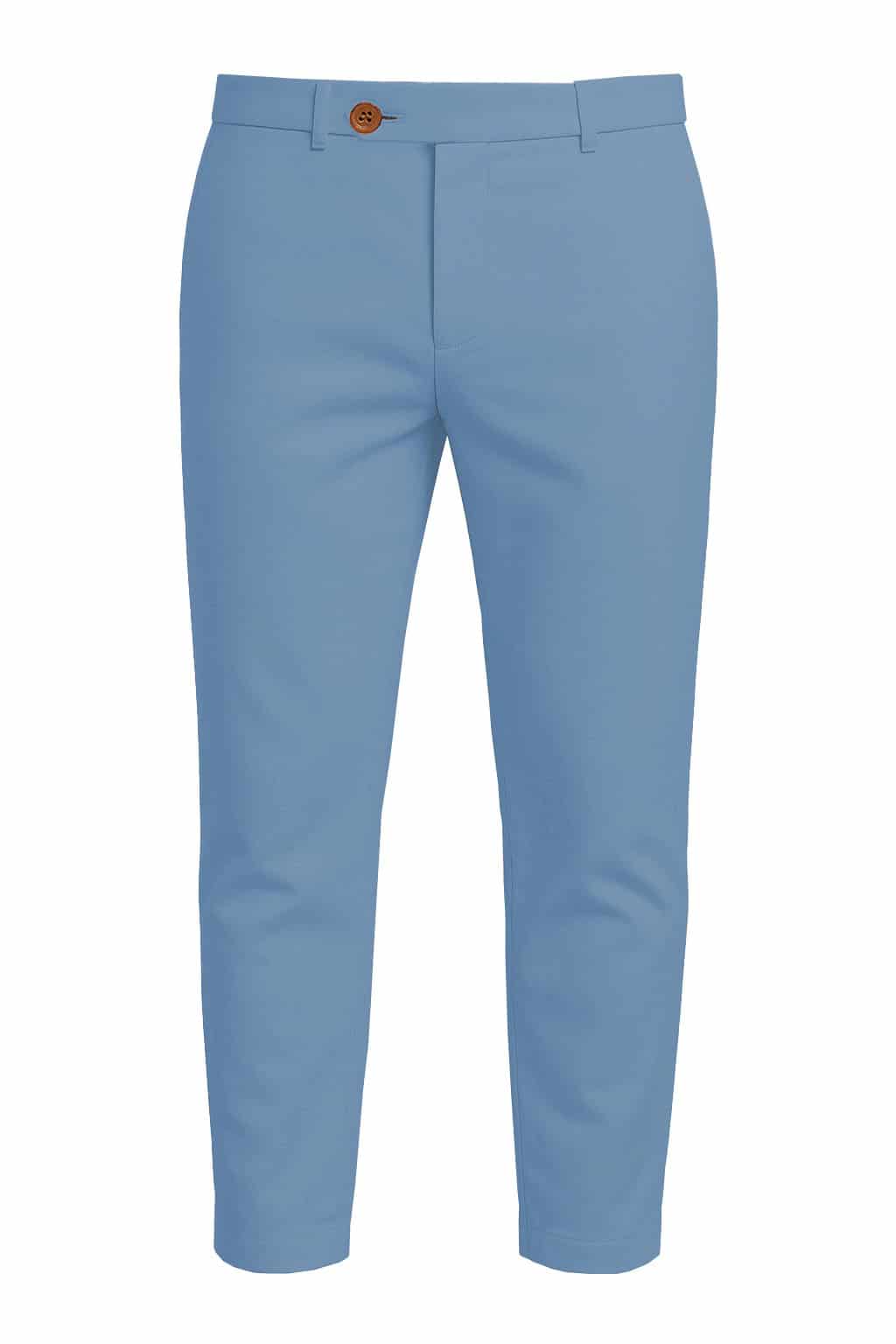 PANTALON AZUL PASTEL - miniatura 1