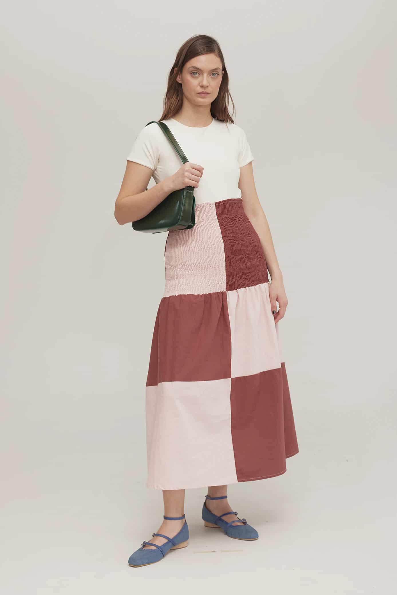 Falda Shirred Blush - miniatura 1