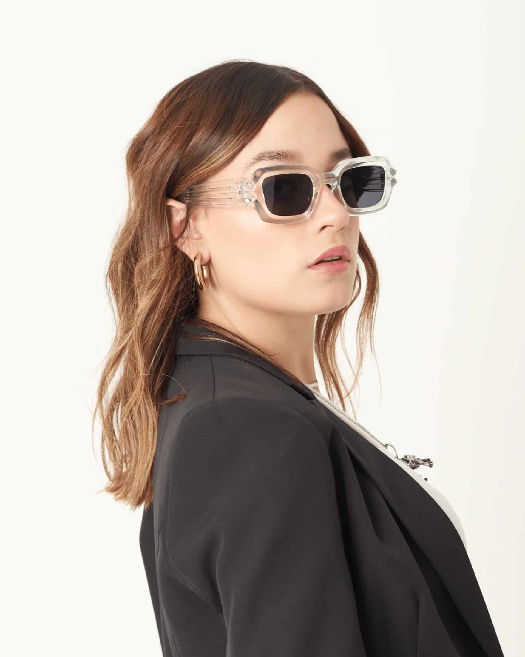 CRYSTAL SUNGLASSES/TRANPARENT - miniatura 3