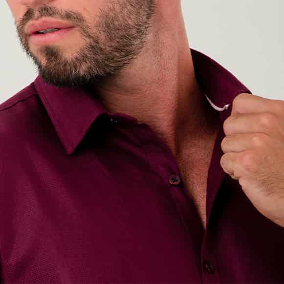 CAMISA MC 100% ALGODON TEXTURA HOMBRE - miniatura 9