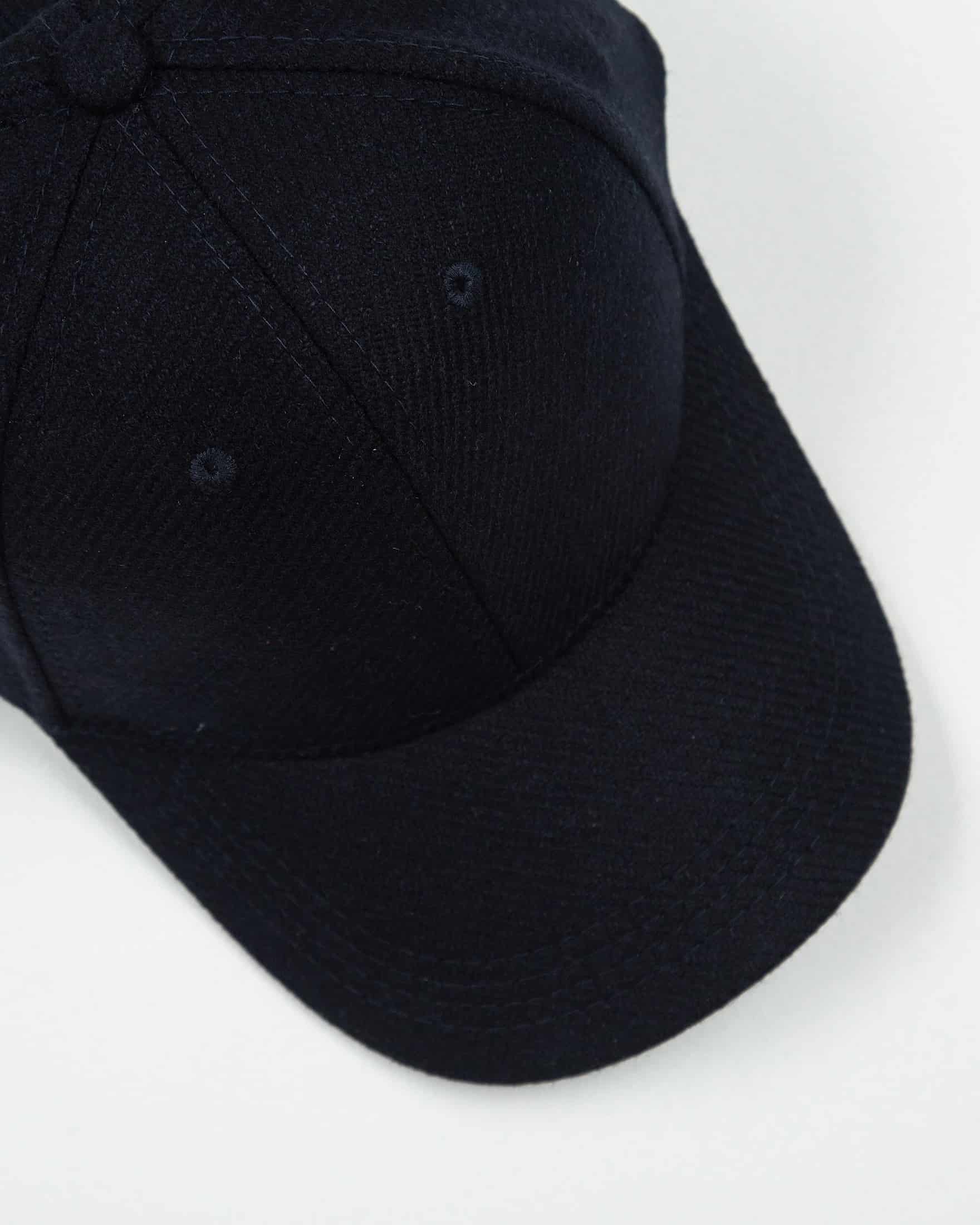 Gorra Baseball Lana Cashmere Azul Oscuro - miniatura 3
