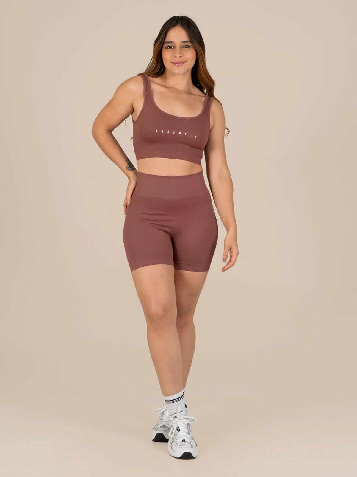 Ela short set seamless terra - miniatura 1