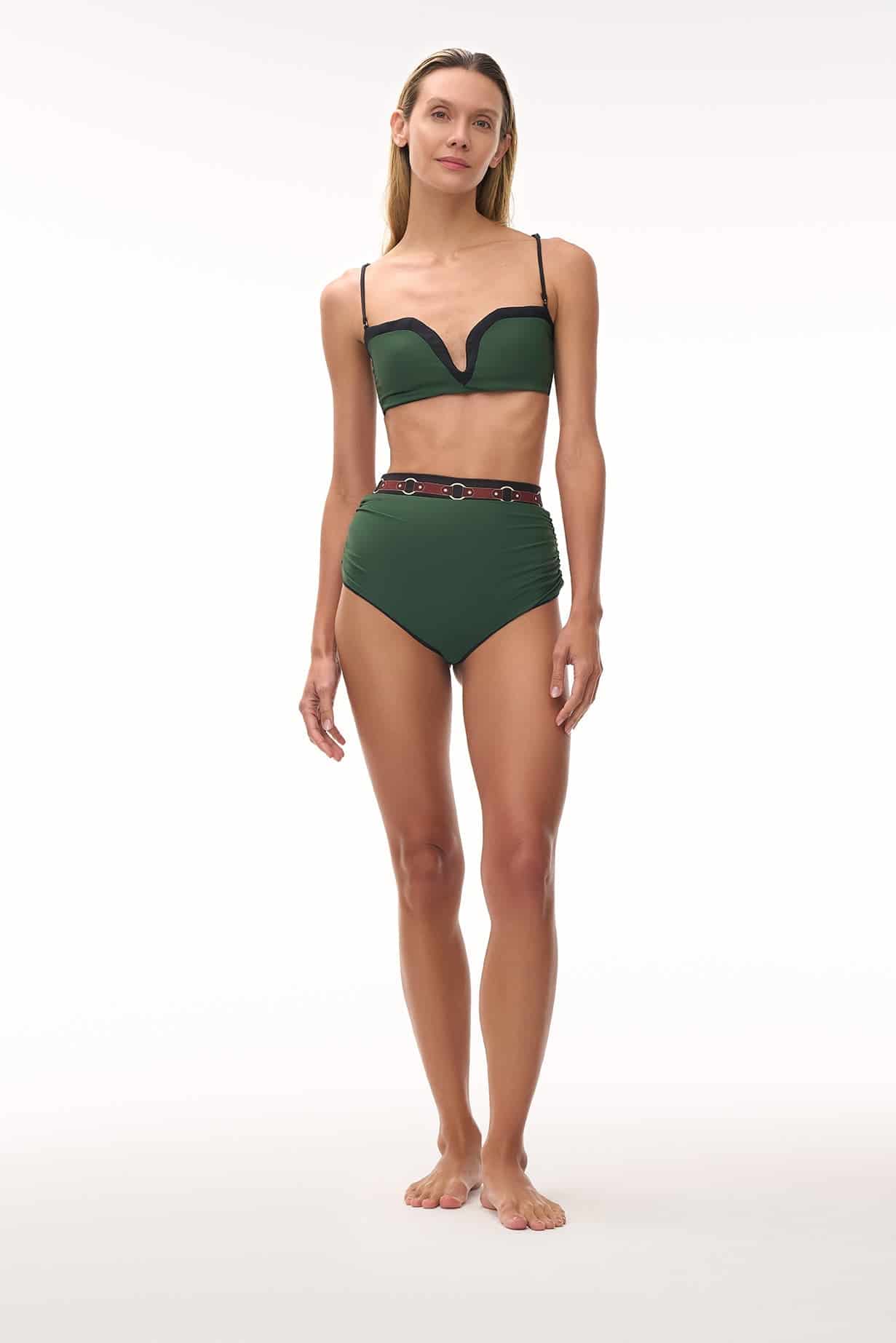 Olinda Bottom / Green - Horse Reins - miniatura 2