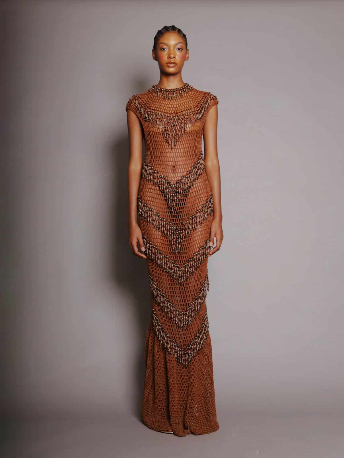 VESTIDO AMARANTO - miniatura 1