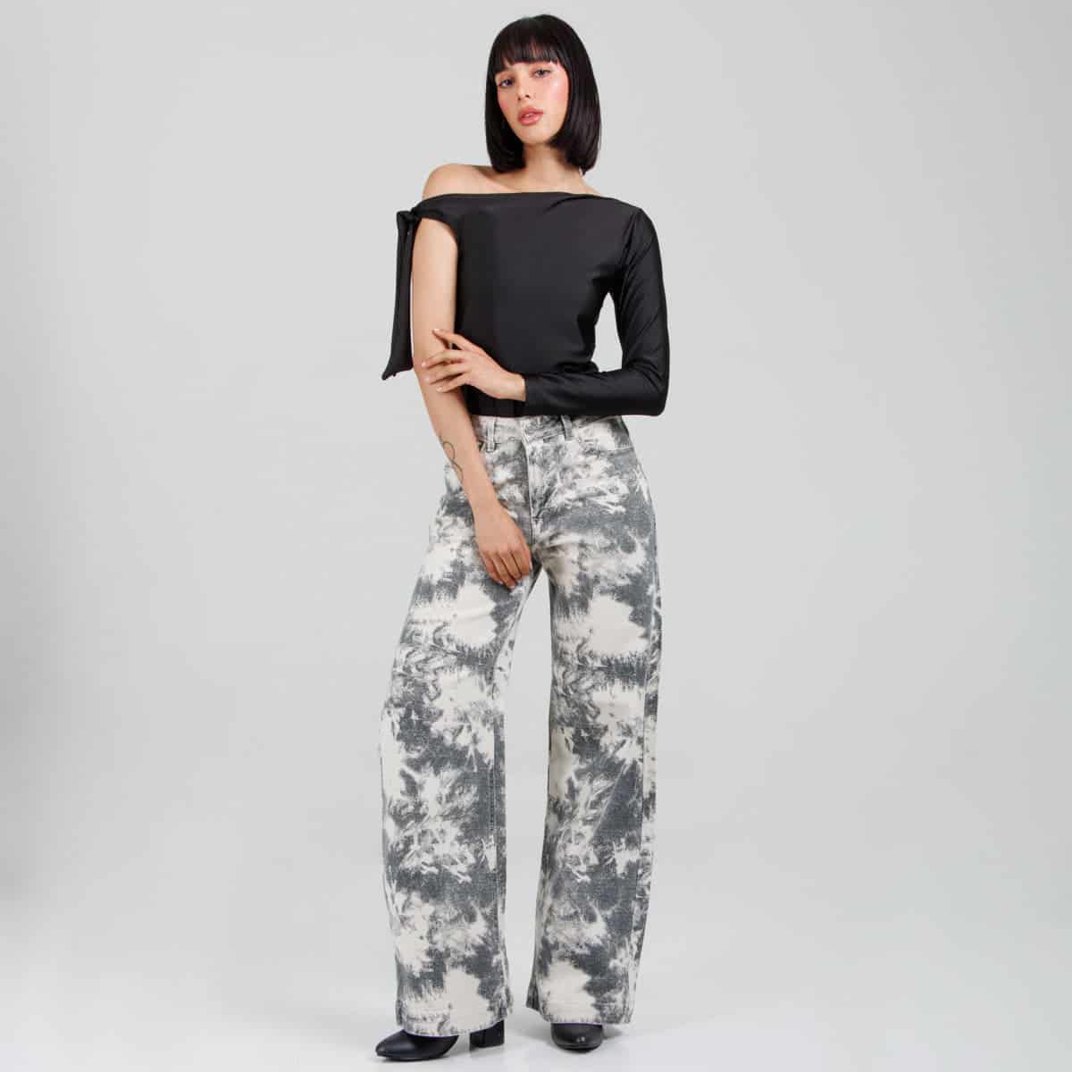 Jean Wide Leg Ax-3142 Semirigido - miniatura 1