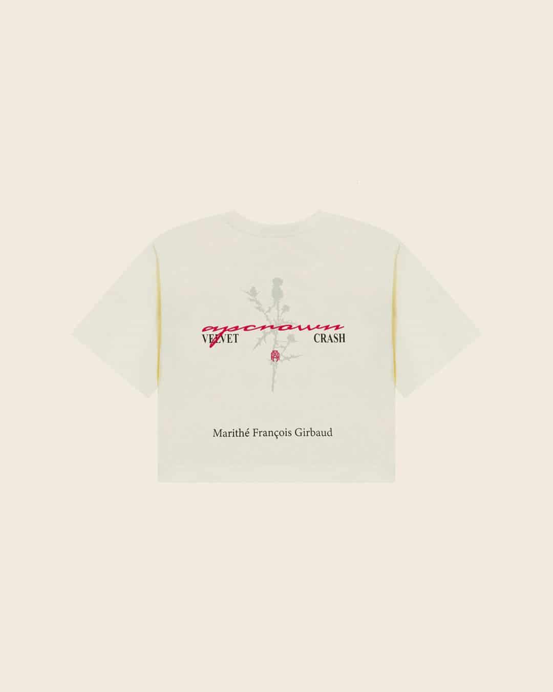 WHITE FLOWER CROP TOP - miniatura 8