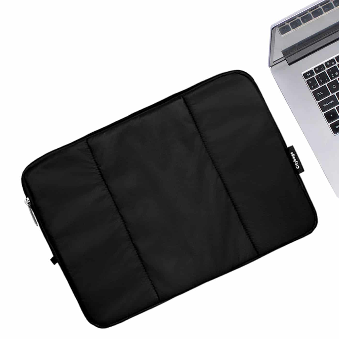 Estuche Laptop Grande Citybags Negro 37x27x2cm - miniatura 4