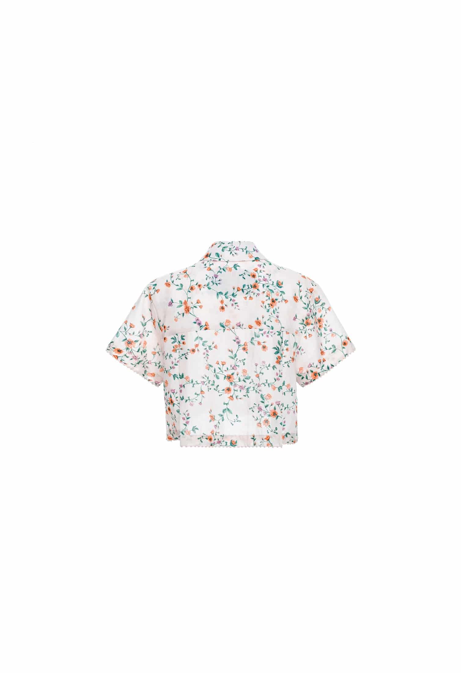 Virtuosa Chinesis Cropped Shirt - miniatura 6