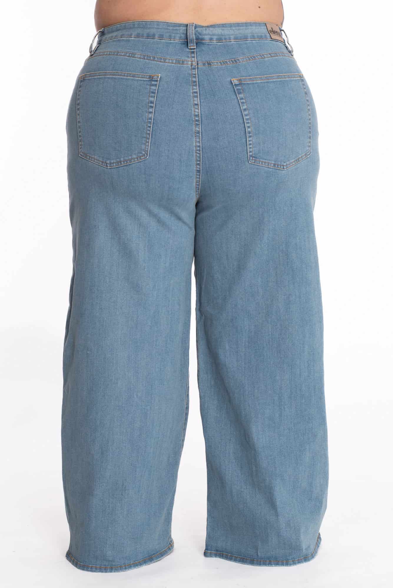 Jean Amplio Azul Dirty 414 - miniatura 5