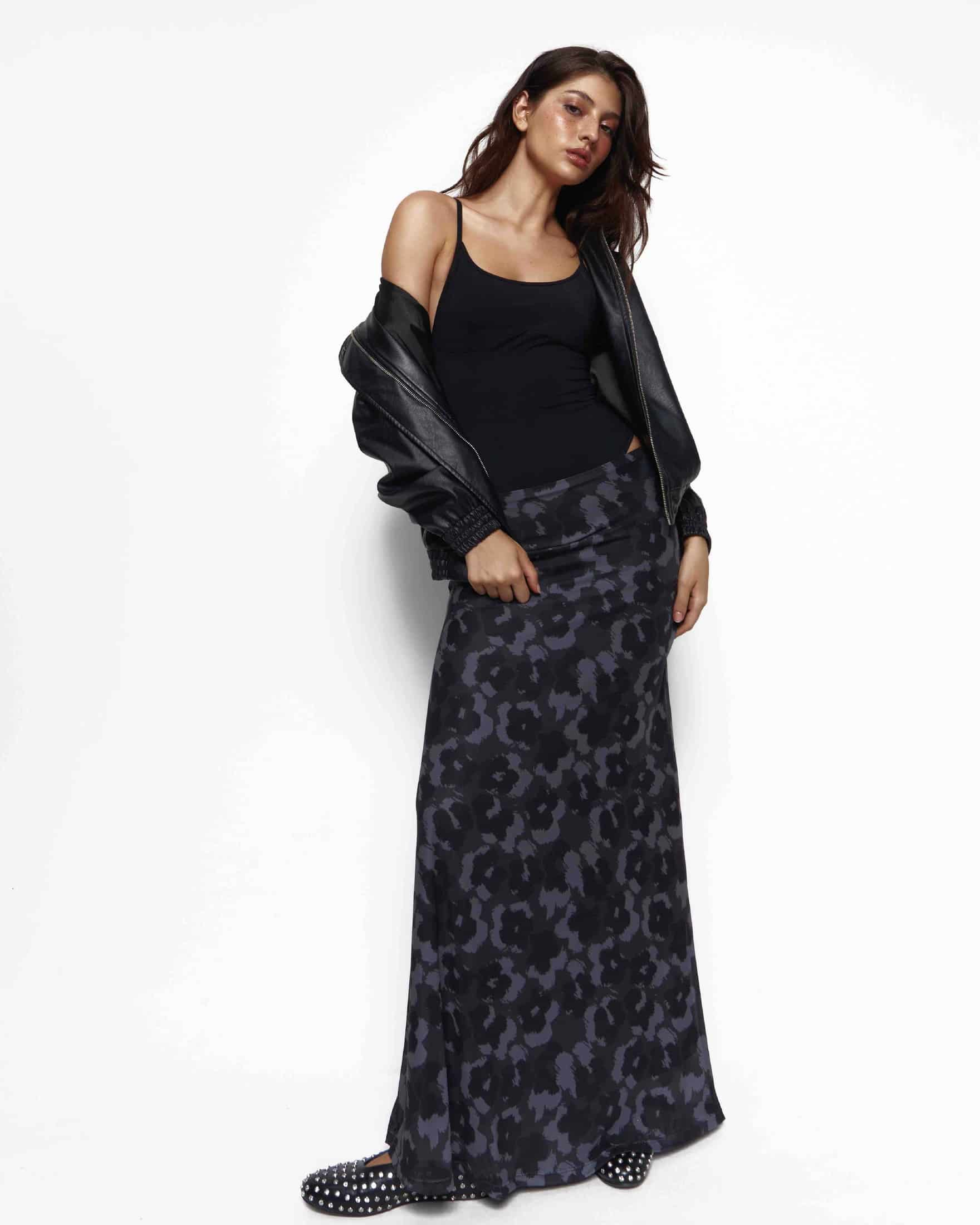 SHADOW LONG SKIRT - miniatura 1