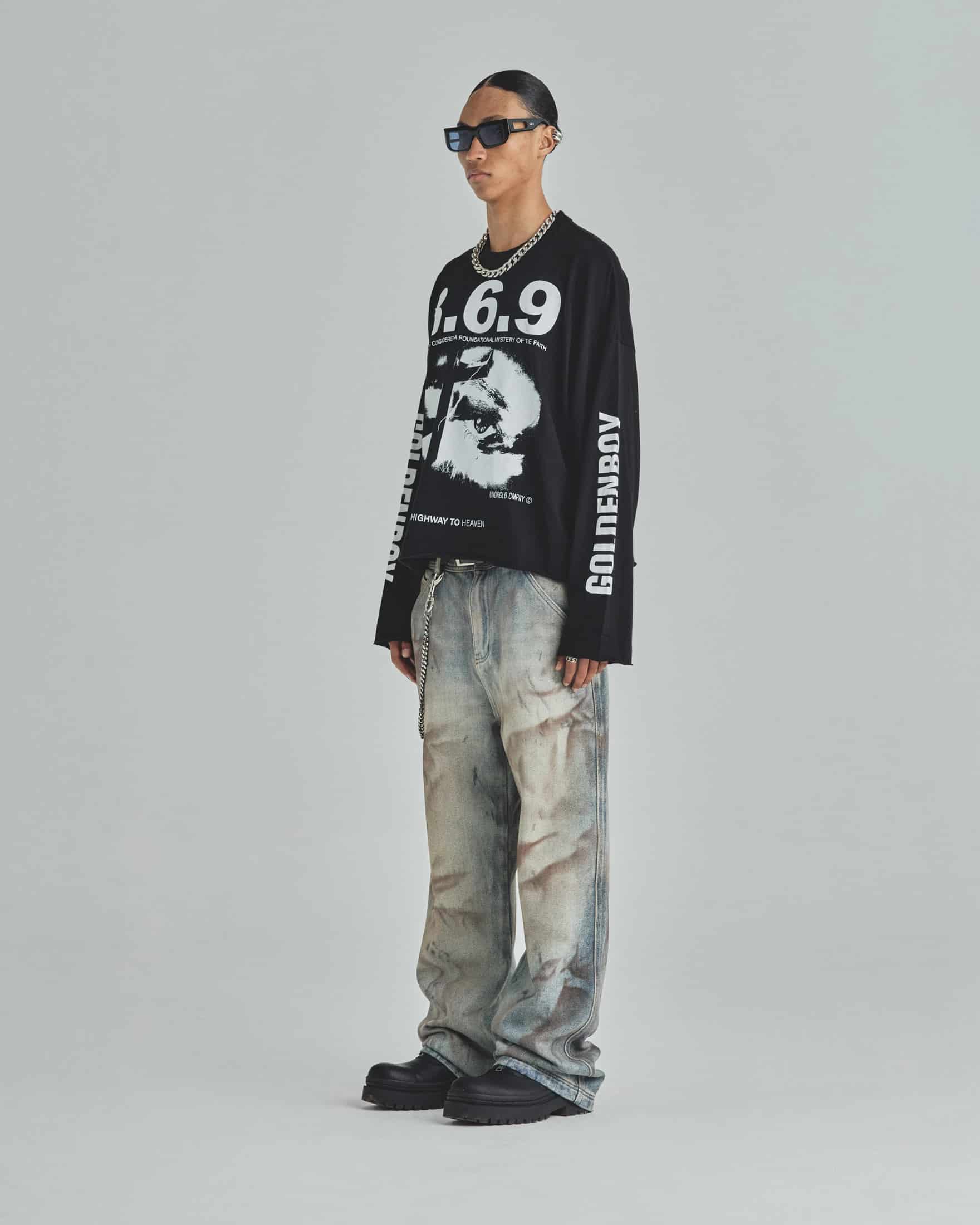 Spring Trinitas Long Sleeve Tshirt Black - miniatura 5
