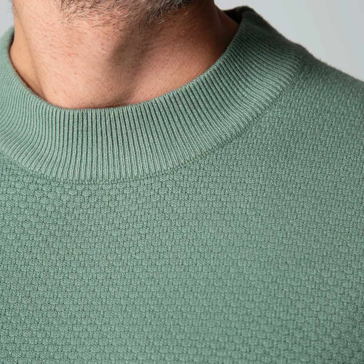 Buzo Tejido Cuello Alto Aldo - miniatura 6